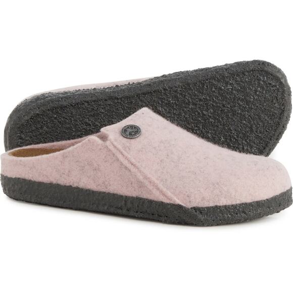 Birkenstock Girls Soft Pink Zermatt Rivet Slipper Clogs Size 32 (US 1-1.5) NEW - Picture 1 of 5